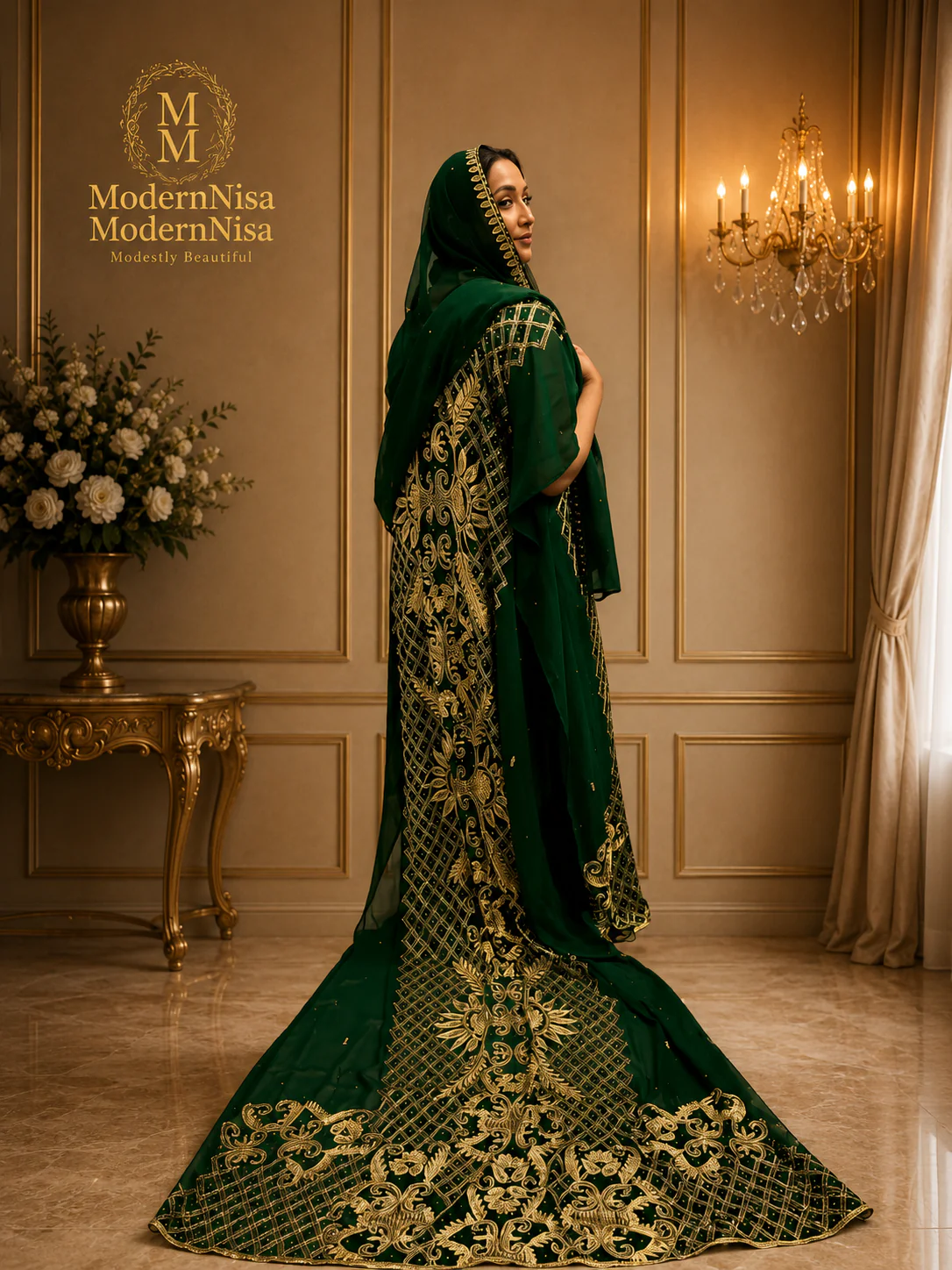 Bridal Asmahan Green