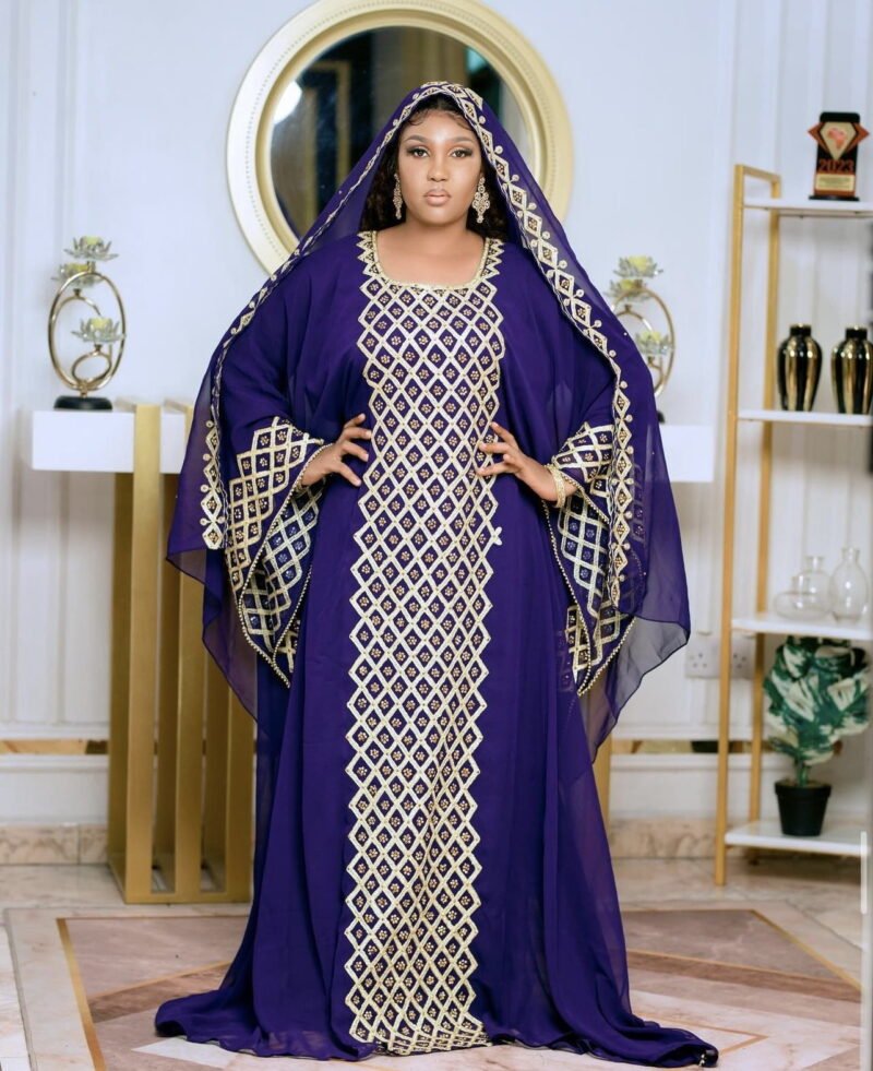 Fara Abaya Kaftan with scarf