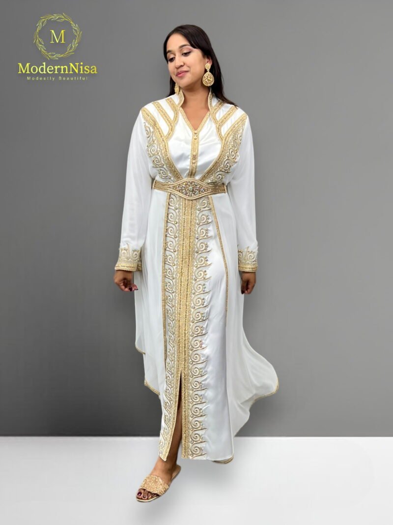 Mami Kaftan White - Image 2