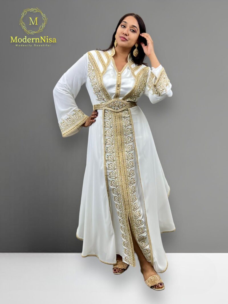 Mami Kaftan White - Image 5