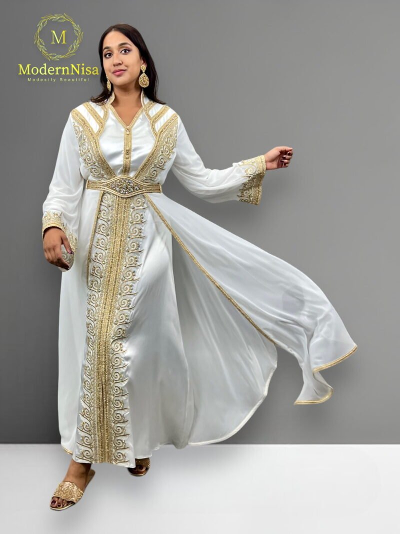 Mami Kaftan White