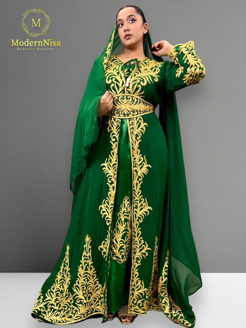 Fahima  Bridal Kaftan - Image 4