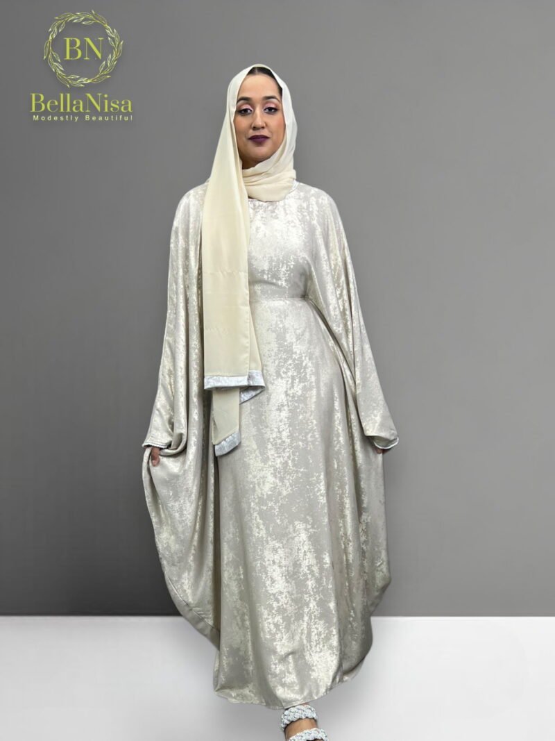 Batwing Abaya Shimmer1 - Image 4