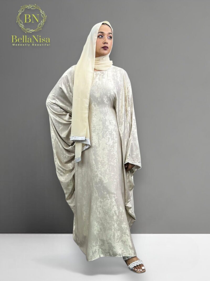 Batwing Abaya Shimmer1 - Image 3