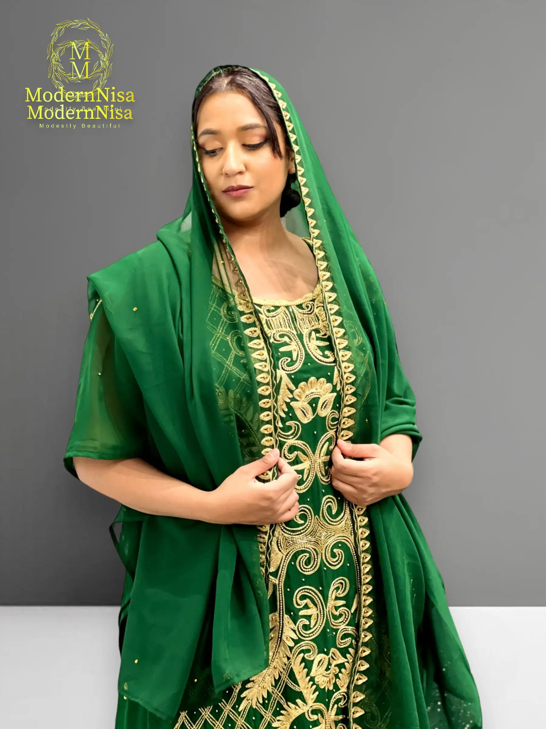 Bridal Asmahan Green - Image 4