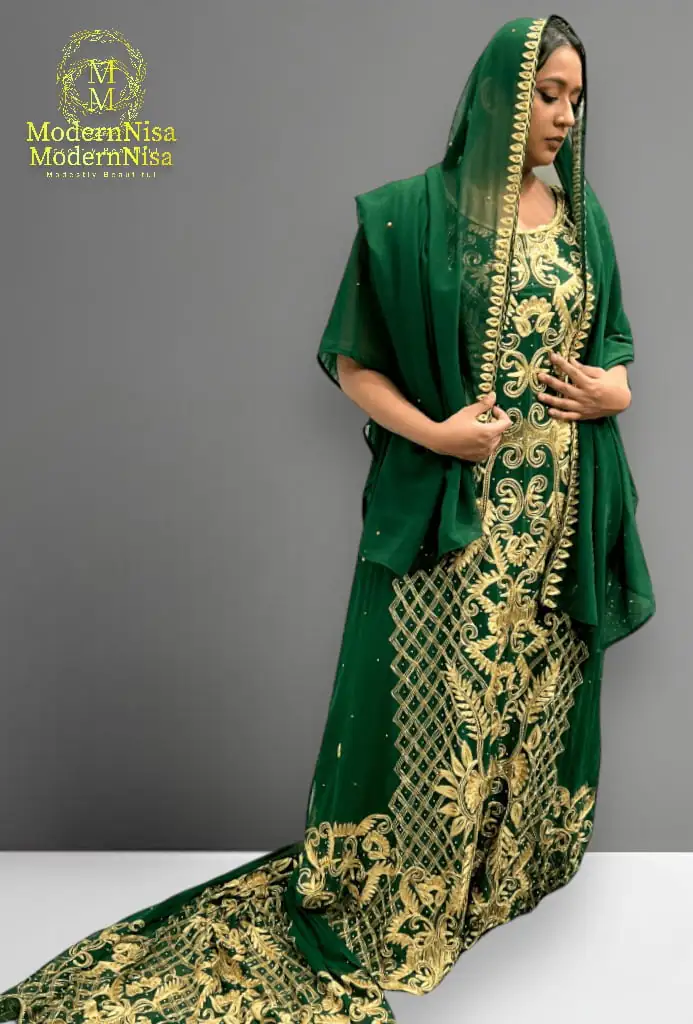 Bridal Asmahan Green - Image 5