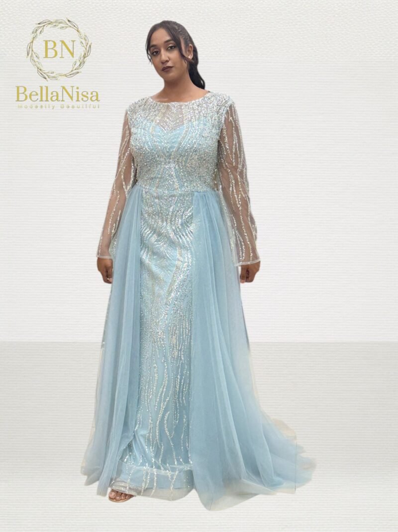 Hareem Malika BabyBlue - Image 2