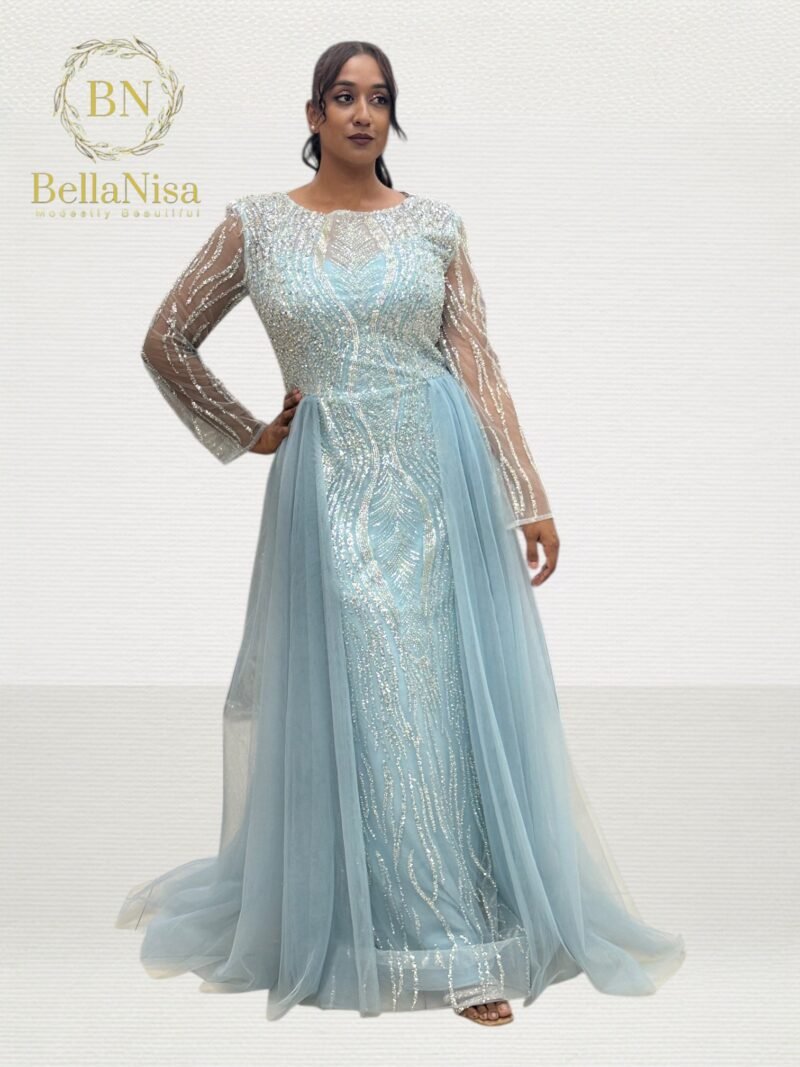 Hareem Malika BabyBlue - Image 4
