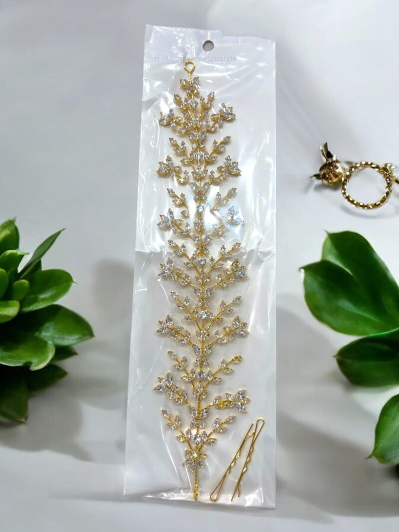 Hair Pin Gold Long