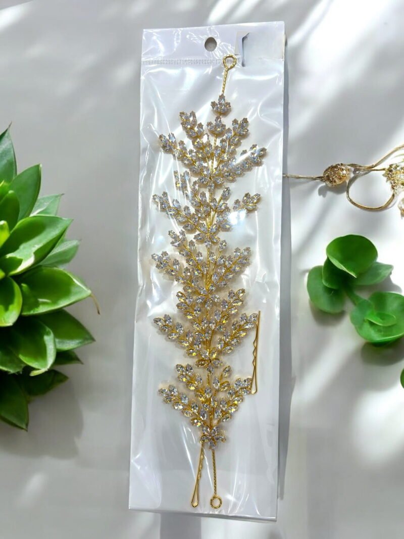 Hair Pin Gold Long1