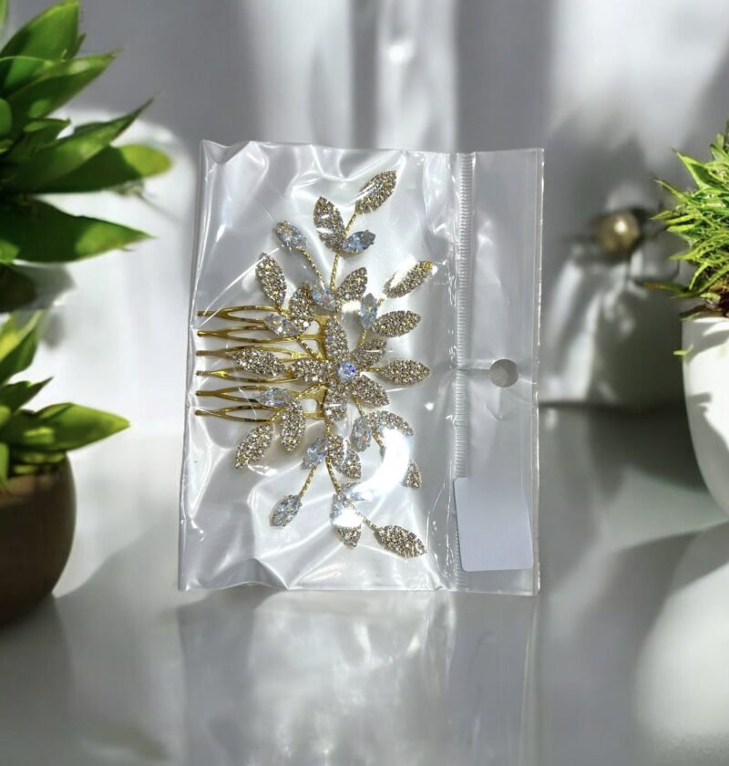 Gold Bridal Pin