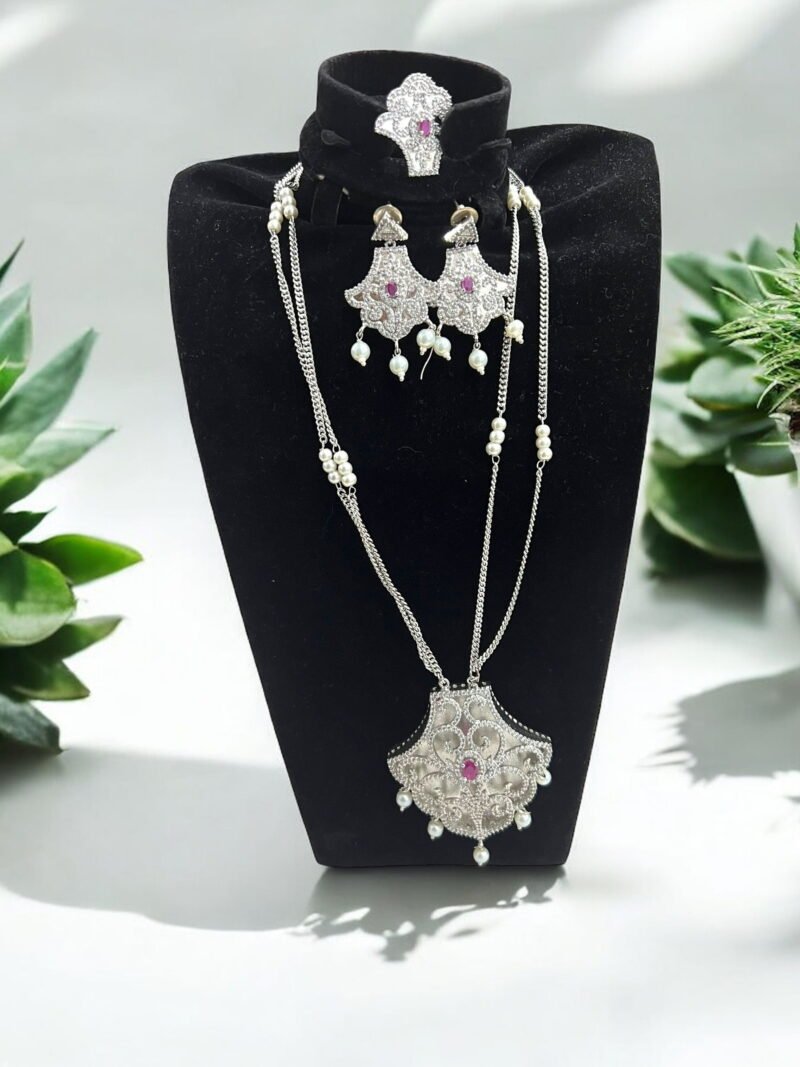 ​Choker Jewelry Silver Set