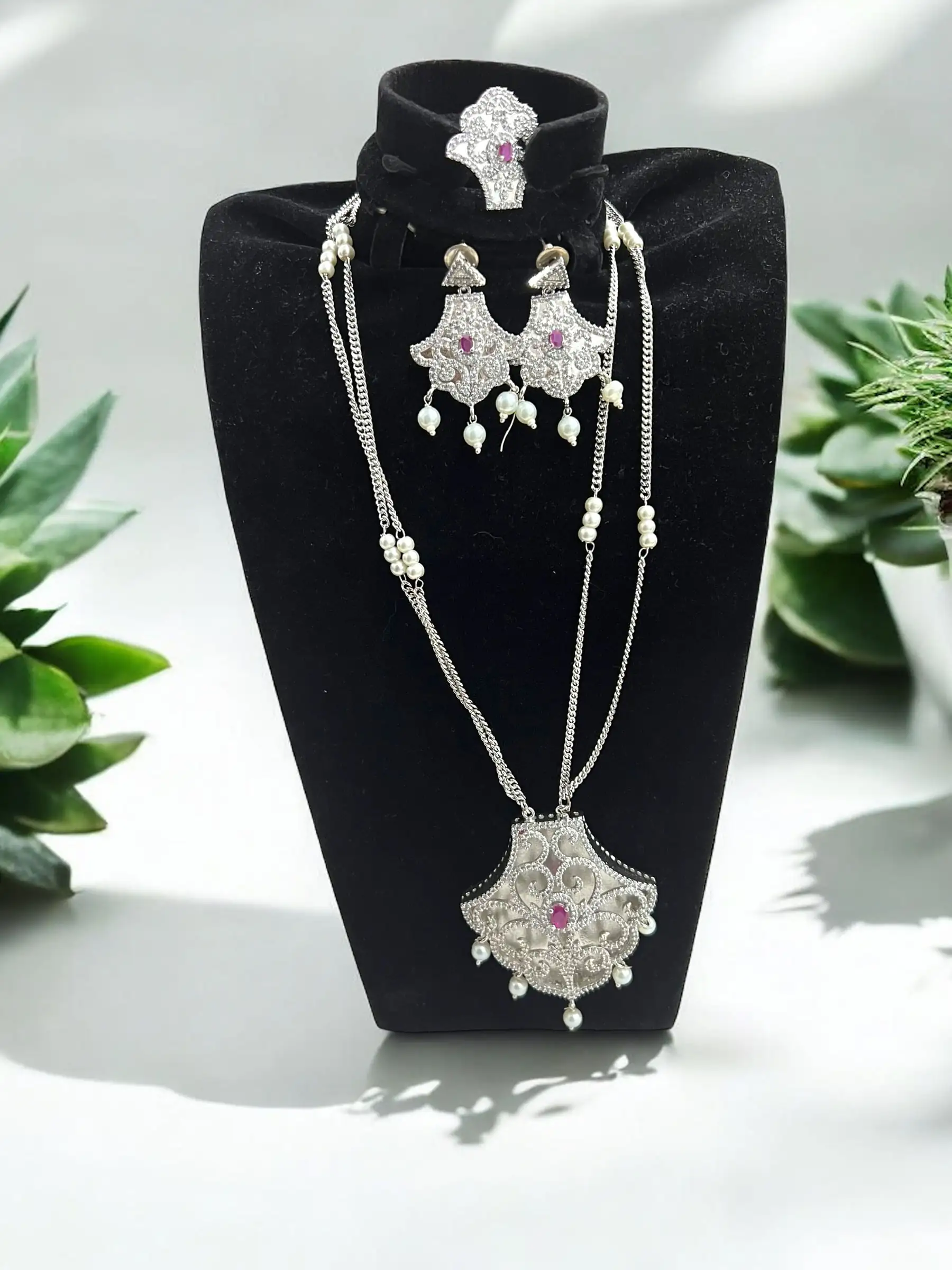Jewelry Silver Set