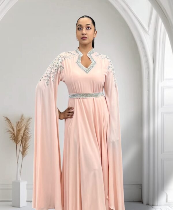 Rayan Kaftan Peach