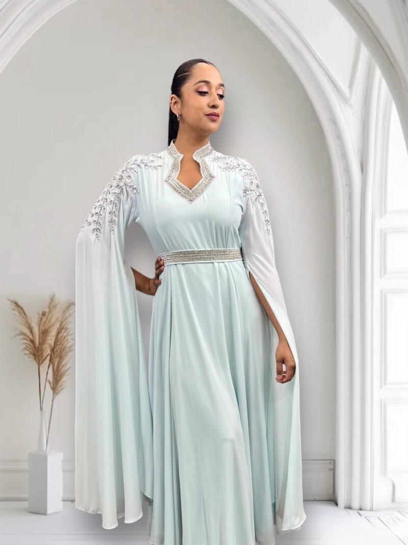 Rayan Kaftan Baby Blue - Image 2