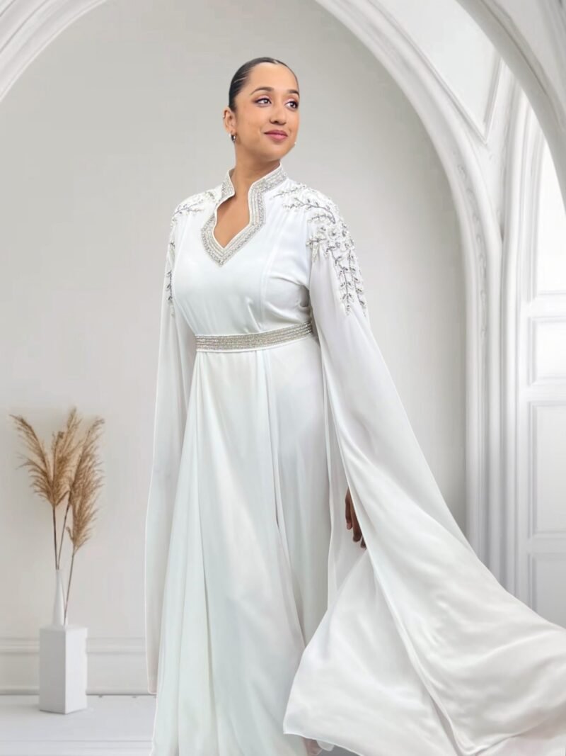 Rayan Kaftan White - Image 2