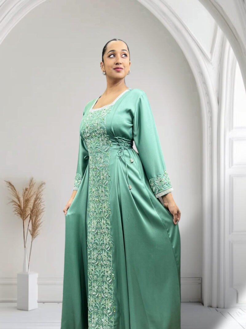 Raha Kaftan Green