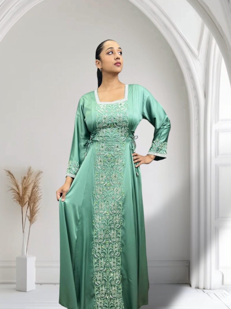 Raha Kaftan Green - Image 2