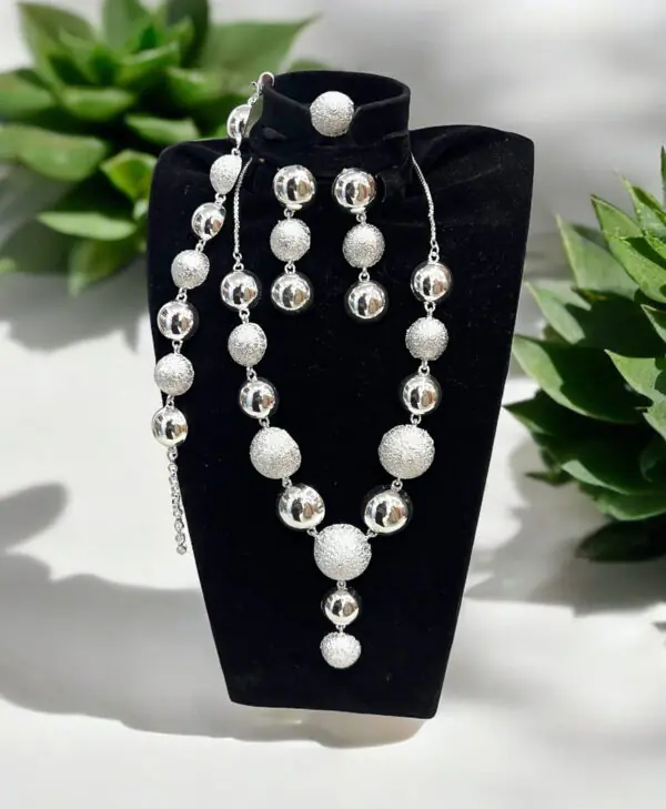 Silver Prom Jewelry