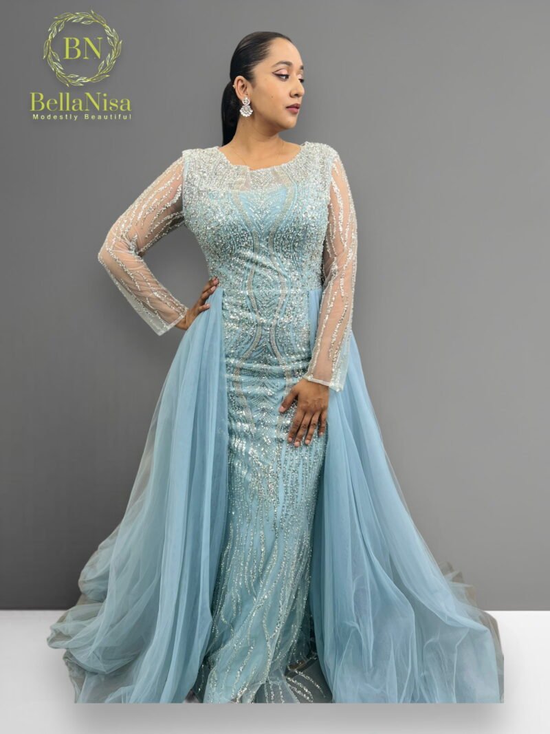 Hareem Malika BabyBlue - Image 3