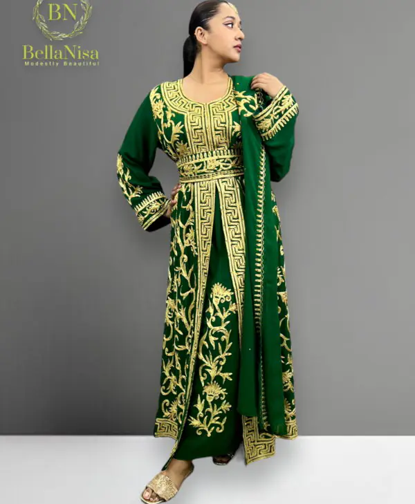 Samar Kaftan Emerald