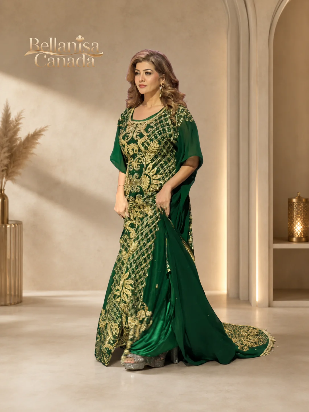 Bridal Asmahan Green - Image 3