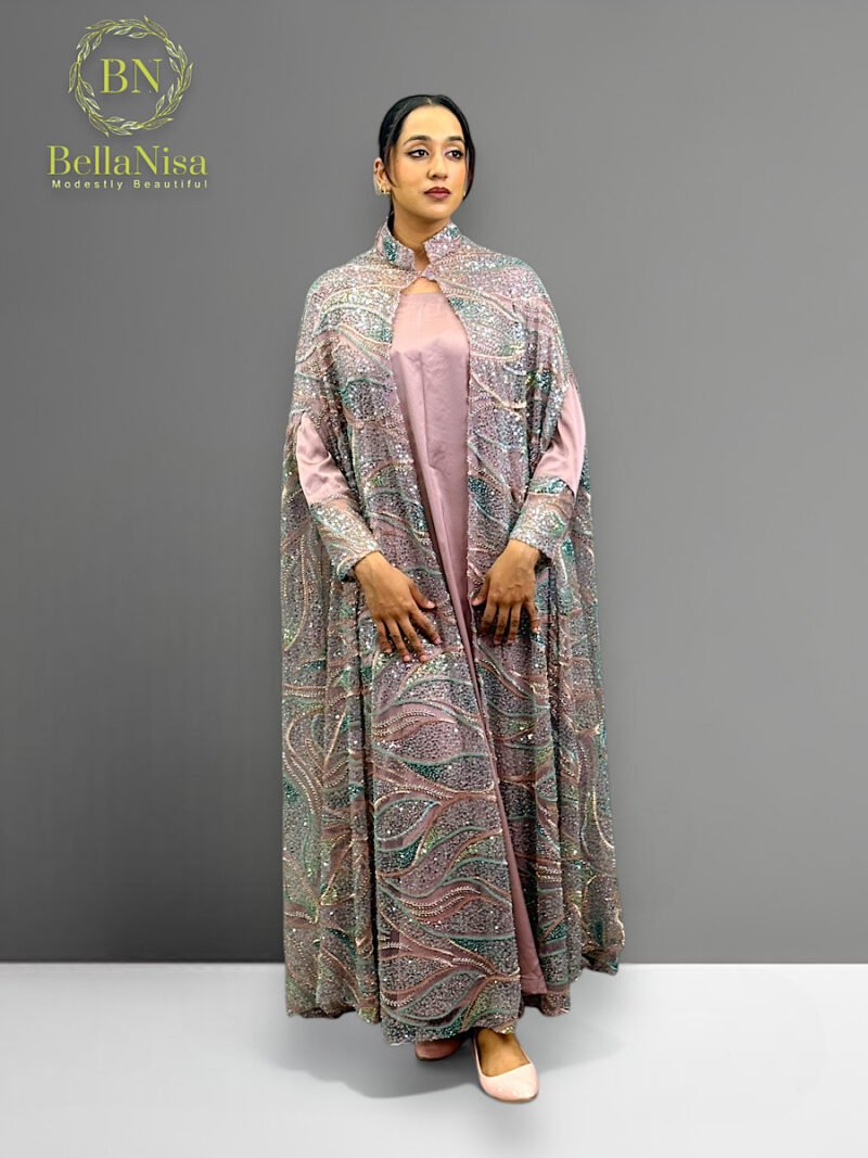 Sumiya Lux Kaftan Blush