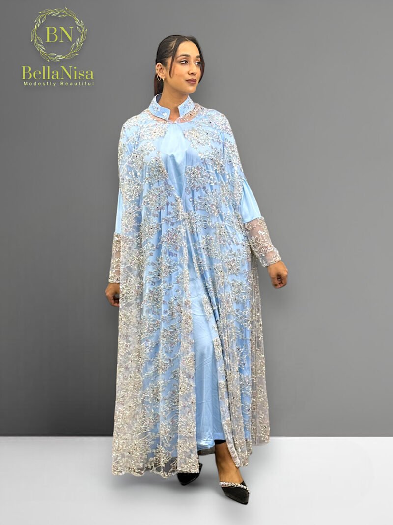 Sumiya Lux Kaftan Blue - Image 2