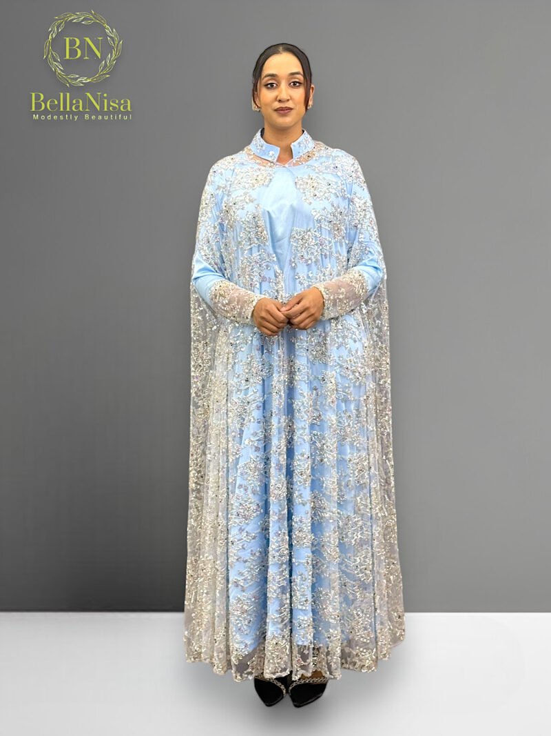 Sumiya Lux Kaftan Blue