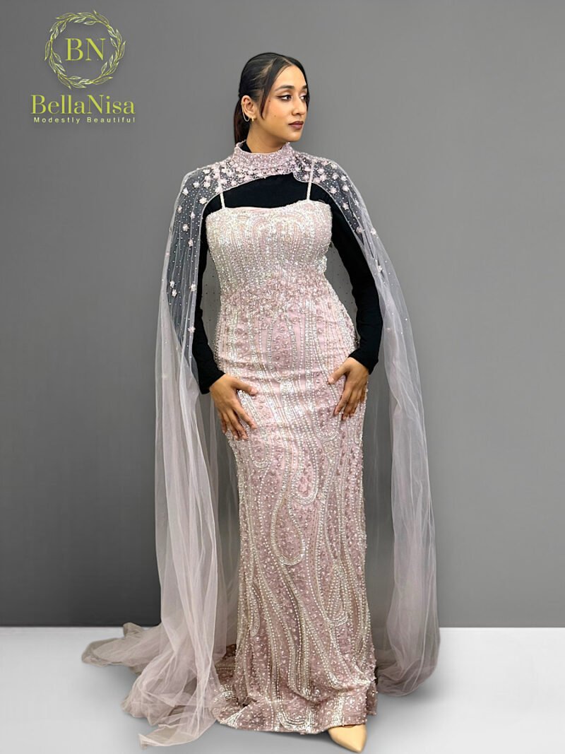 Jaymaima Gown Pink - Image 5