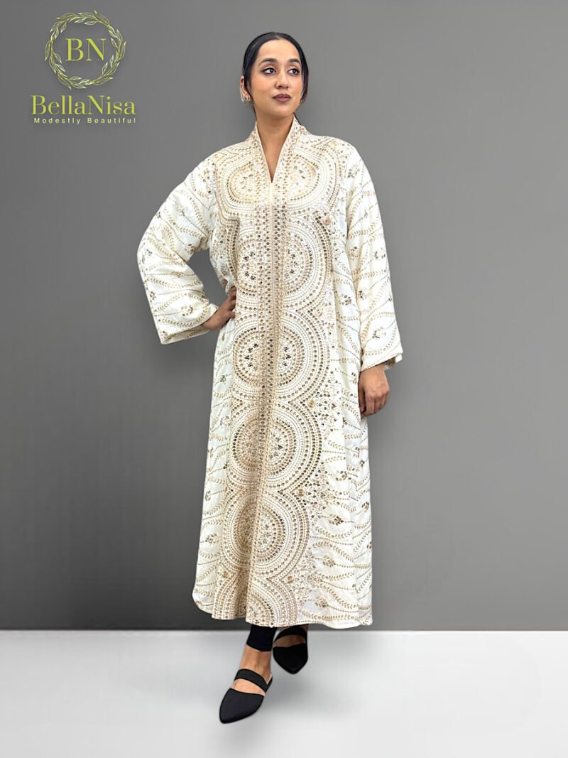 Kuwaiti Kaftan Beige - Image 3