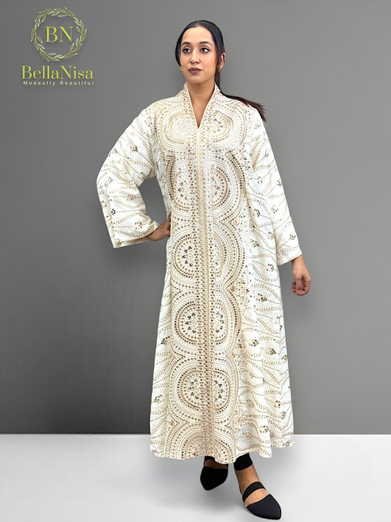 Kuwaiti Kaftan Beige - Image 2