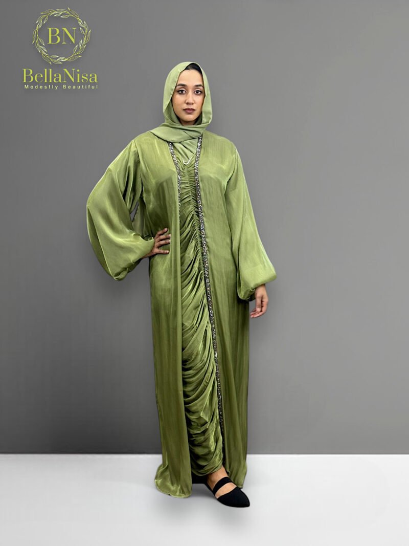 Ruffled Abaya