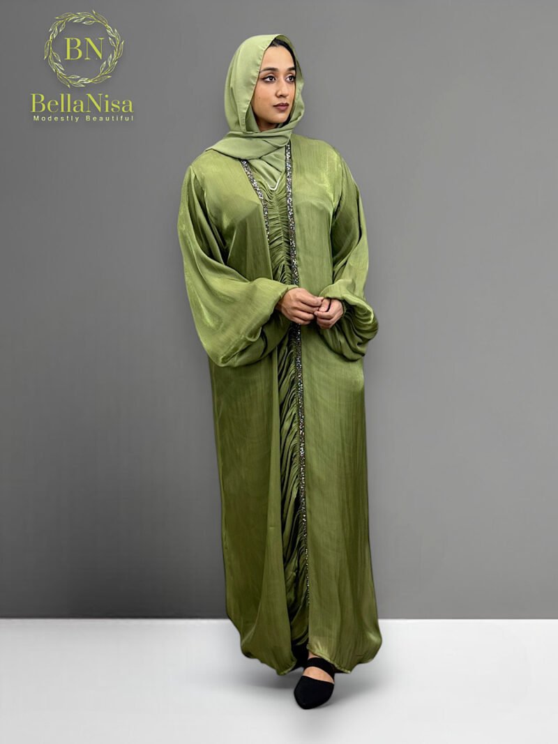 Ruffled Abaya - Image 3