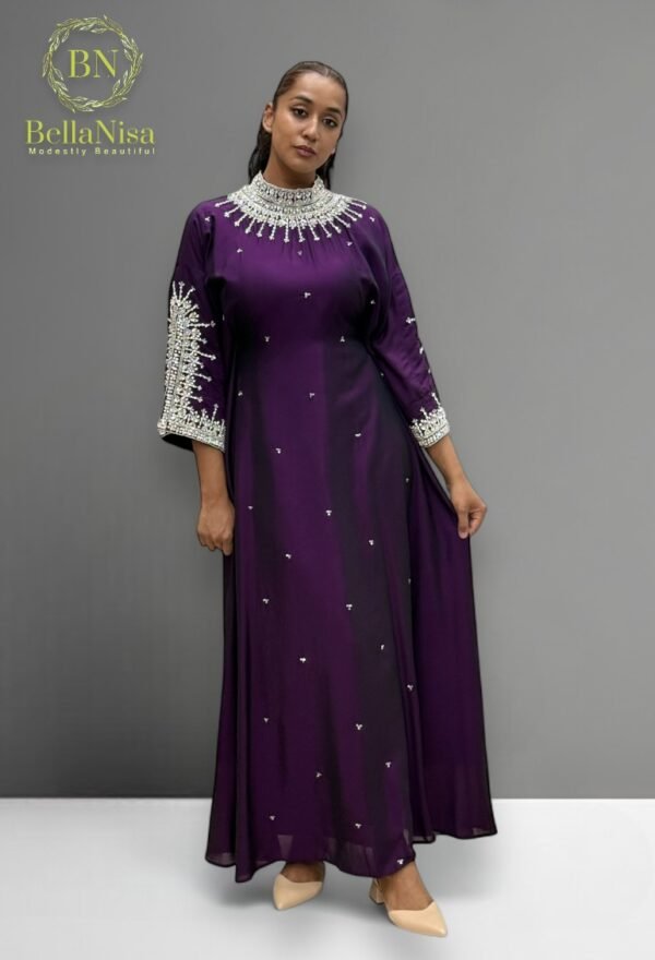Luna Kaftan Purple