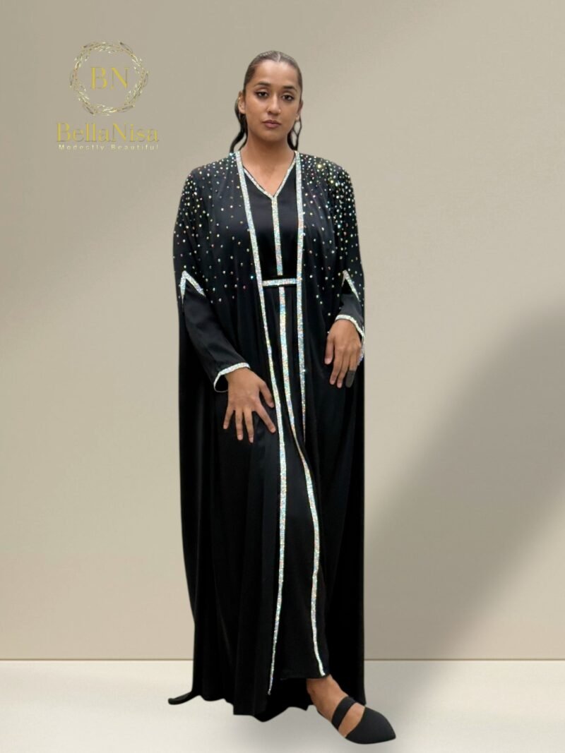 Luxe Abaya Diamanté - Image 3