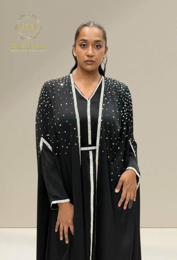 Luxe Abaya Diamanté