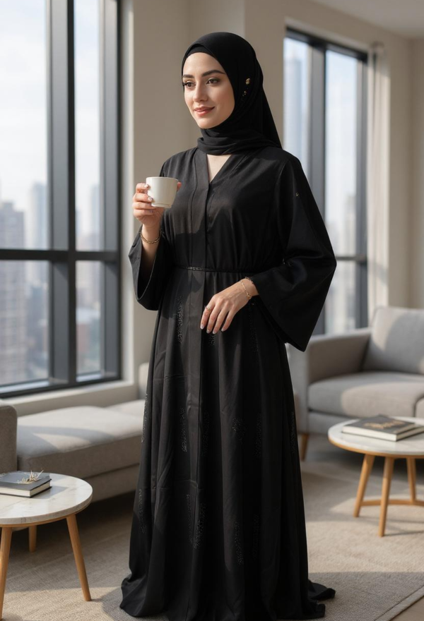 Front Open Abaya Nesrine