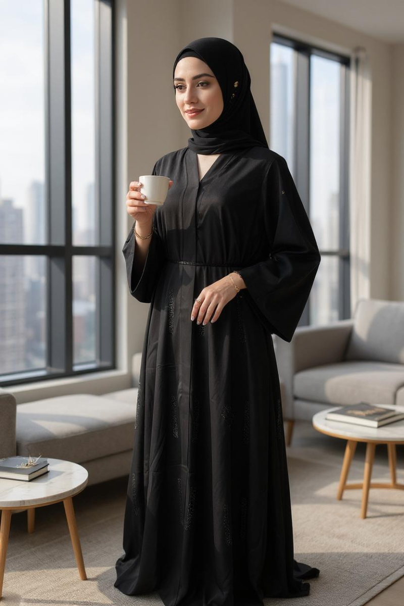Front Open Abaya Nesrine