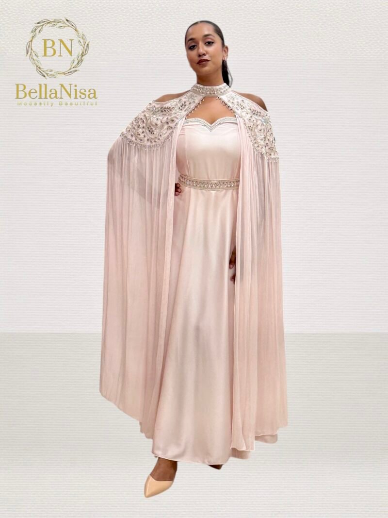 Amarai Luxe Kaftan Pink - Image 2
