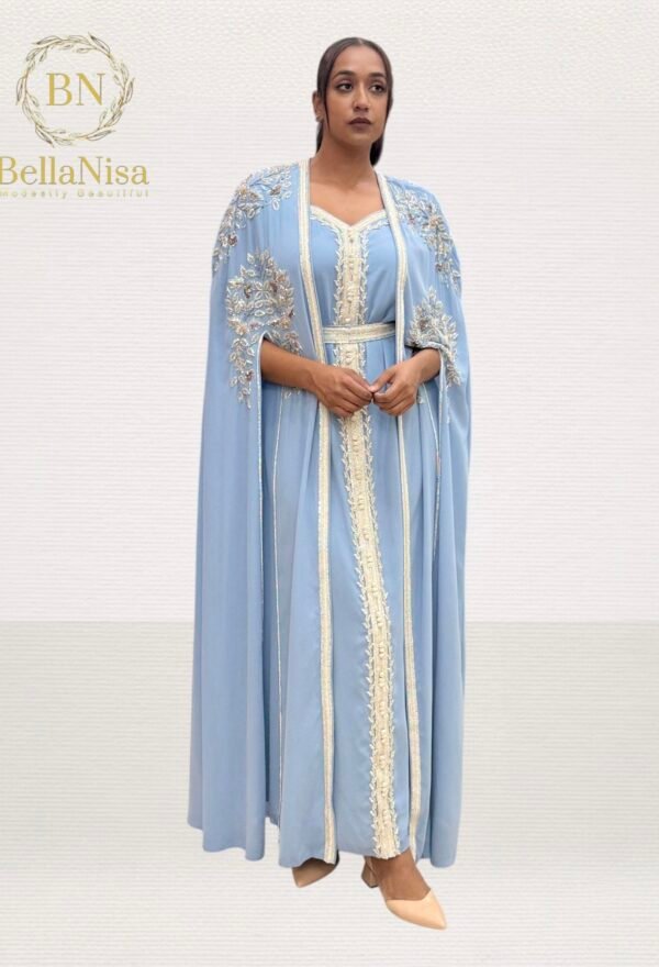 Rawah Kaftan Blue