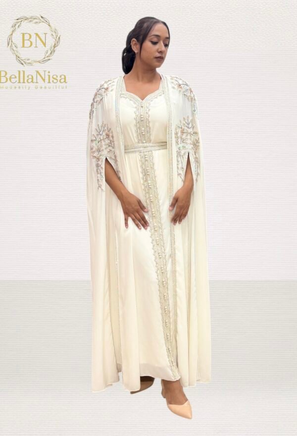 Rawah Kaftan White