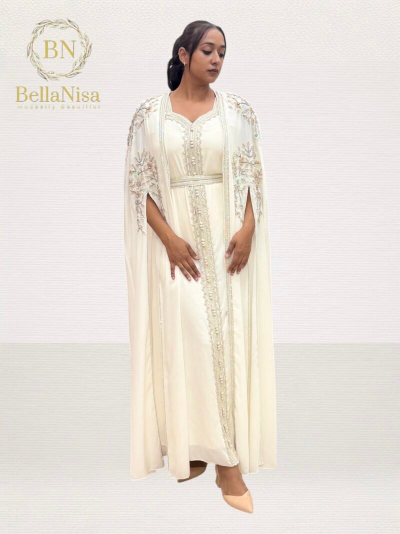 Rawah Kaftan White
