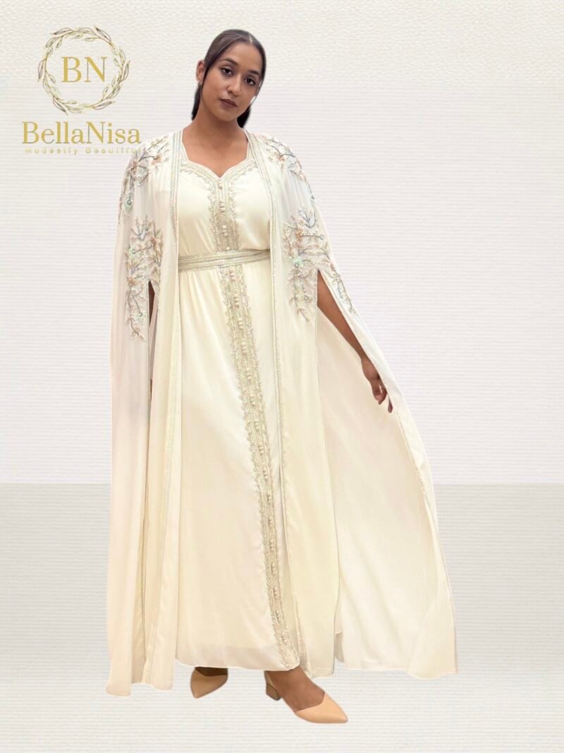 Rawah Kaftan White - Image 2