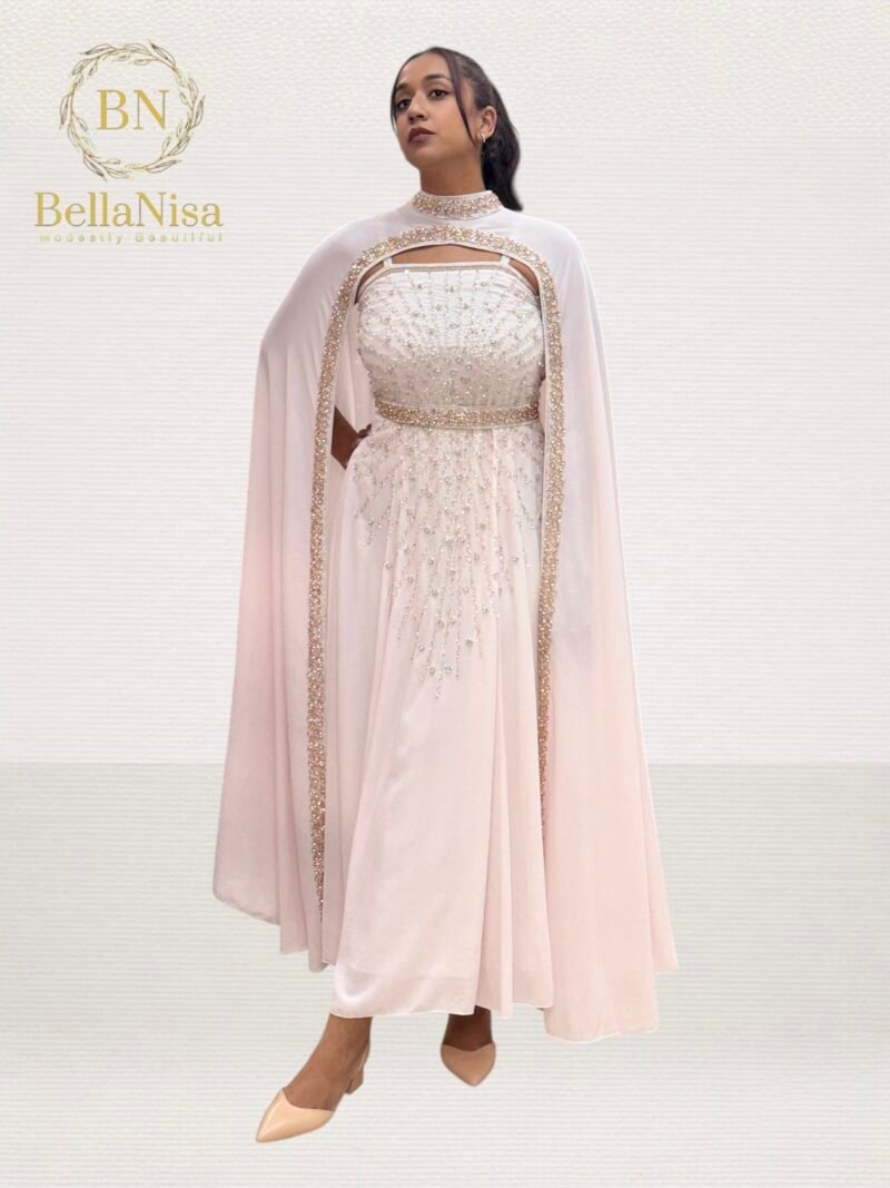 Samani Kaftan Baby Pink - Image 2