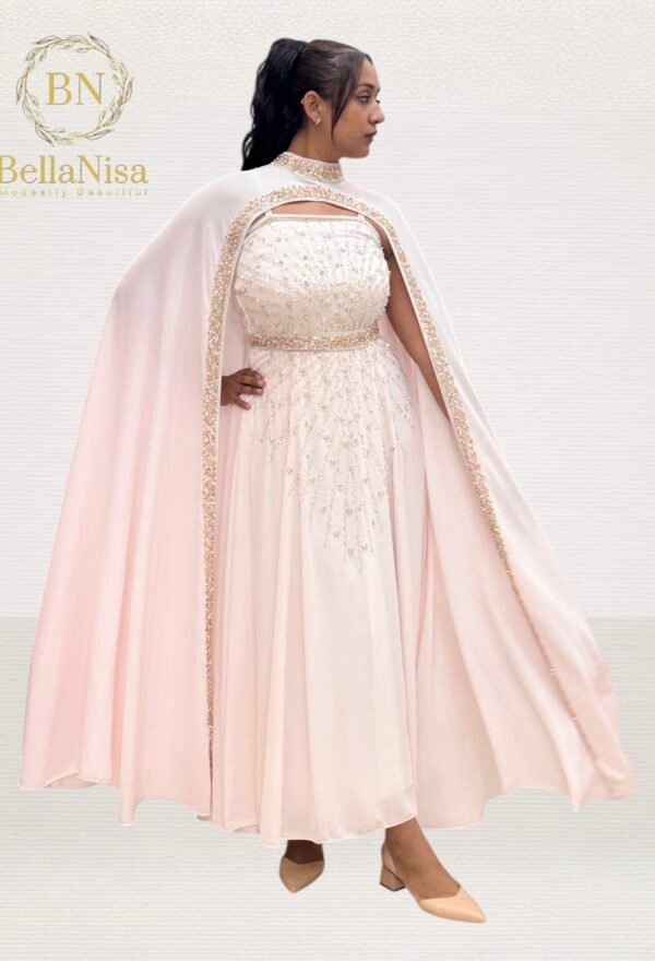 Samani Kaftan Baby Pink