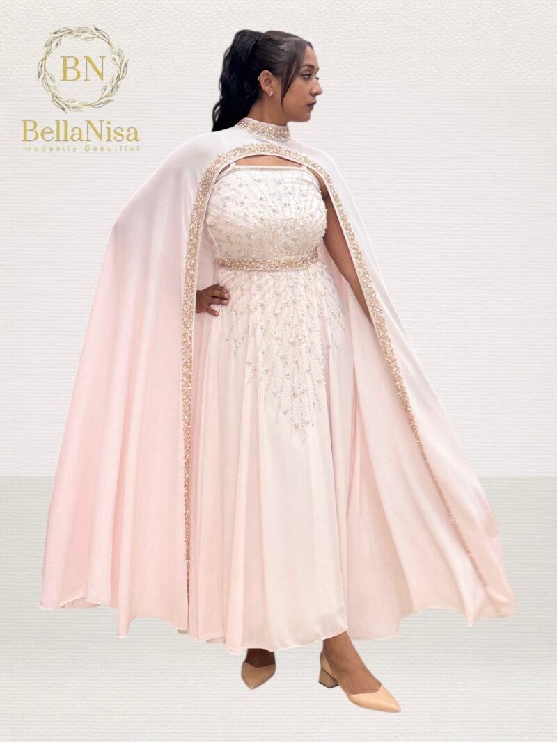 Samani Kaftan Baby Pink