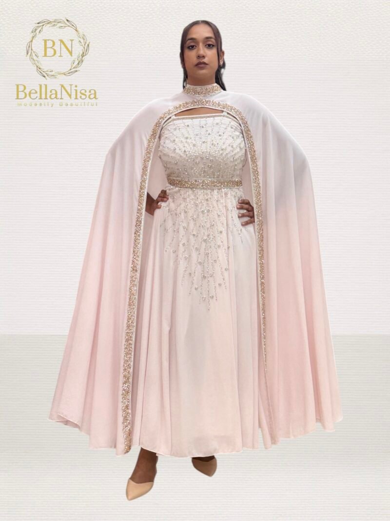 Samani Kaftan Baby Pink - Image 3