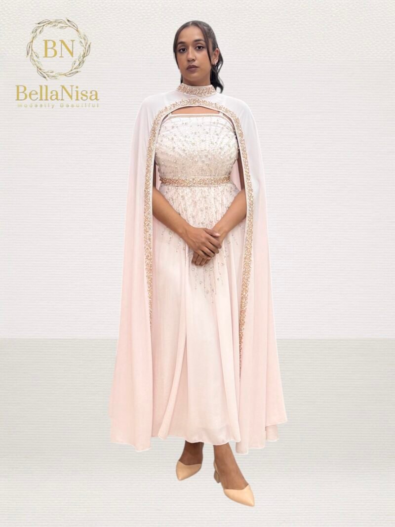 Samani Kaftan Baby Pink - Image 4