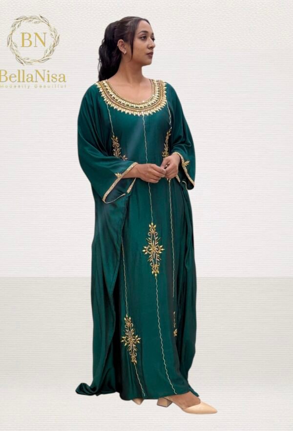 Lamsa Kaftan Emerald